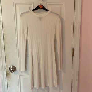 Forever 21 white sweater dress